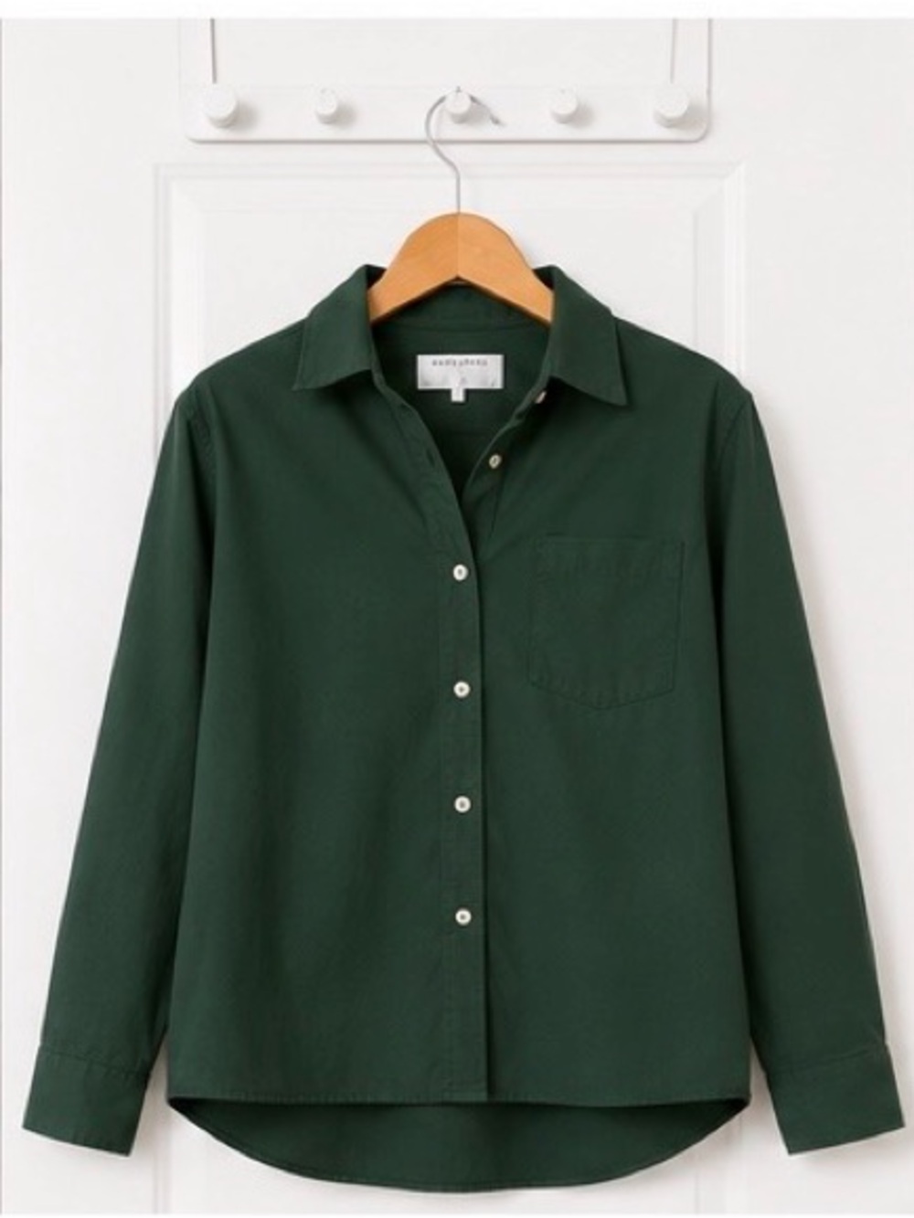 Tradlands Dark Green Long-Sleeve Button Shirt